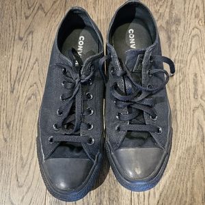 Converse Chuck Taylor All Star Low Top Black Size 9.5